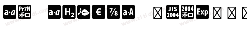 MS Mincho (OTF)字体转换